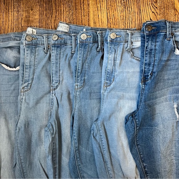 (Lot Of 6!) Mudd Women’s Juniors Jeans Size 15 Hi Rise Legging Flex Stretch FLAW - Picture 5 of 8